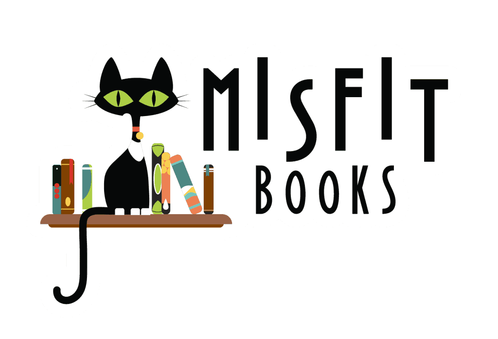 Misfit Books Sticker